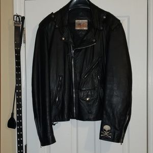 Men's leather jacket